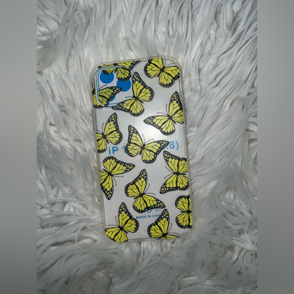 "butterfly phone case" - iphone 11 pro - clear